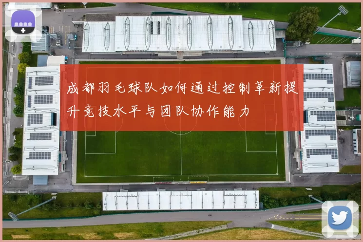 成都羽毛球队如何通过控制革新提升竞技水平与团队协作能力